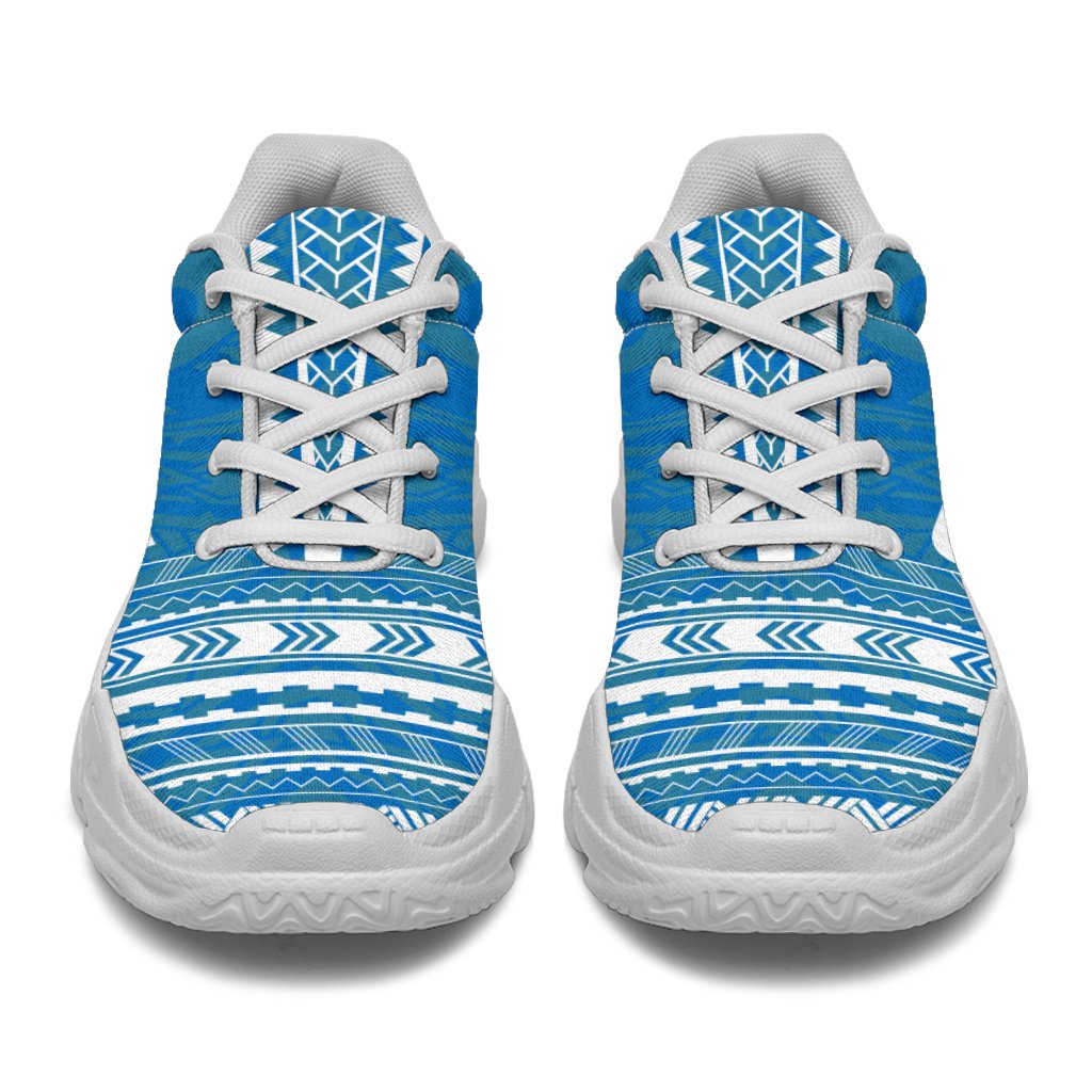 Northern Mariana Islands Chunky Sneakers - Polynesian Chief Flag Version - Polynesian Pride