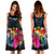 Tonga Polynesian Midi Dress - Tropical Flower - Polynesian Pride