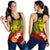 Guam Women's Racerback Tank - Humpback Whale with Tropical Flowers (Yellow) - Polynesian Pride