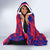 Wallis And Futuna Hooded Blanket - Polynesian Tattoo Flag - Polynesian Pride