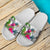 Kosrae Slide Sandals - Turtle Plumeria Banana Leaf - Polynesian Pride