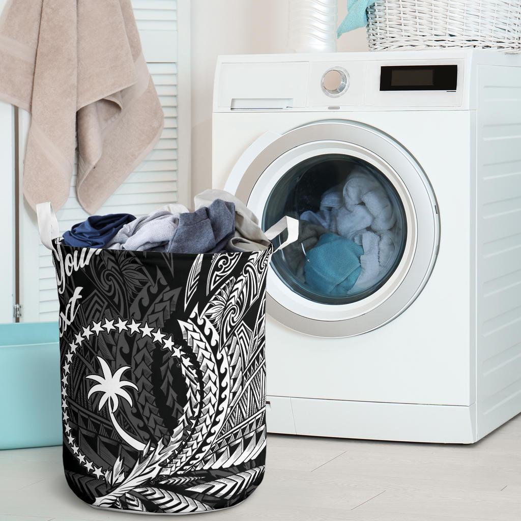 Chuuk State Laundry Basket - Custom Personalised Wings Style - Polynesian Pride