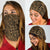 Polynesian Hawaiian Style Tribal Tattoo Gold Bandana 3 - Pack - Polynesian Pride