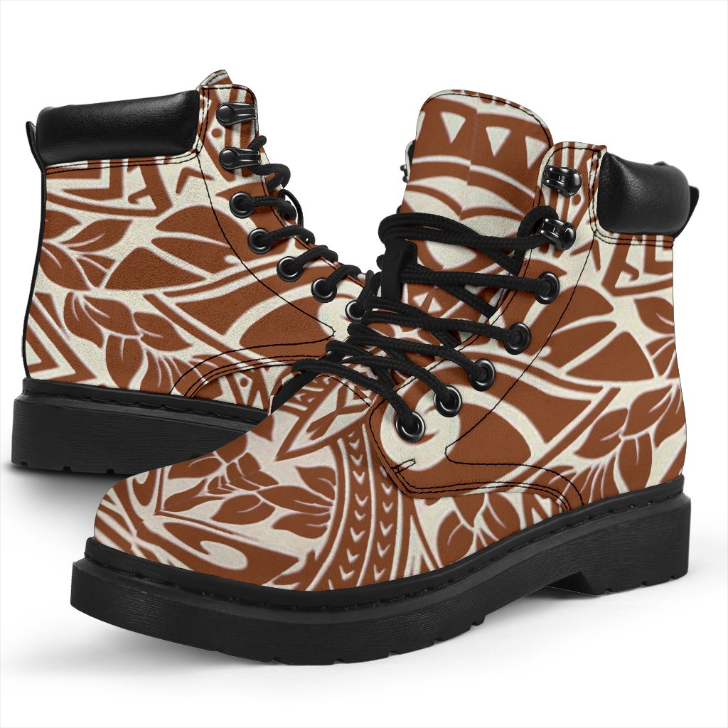 Polynesian 36 Season Boots - Polynesian Pattern - Polynesian Pride
