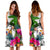 Niue Midi Dress White - Turtle Plumeria Banana Leaf - Polynesian Pride