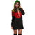 Tahiti Women Hoodie Dress - Tahiti Coat Of Arms Polynesian Reggae Color - Polynesian Pride