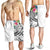 The Philippines Men's Shorts - Summer Plumeria (White) - Polynesian Pride