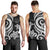 Palau Men's Tank Top - White Tentacle Turtle - Polynesian Pride