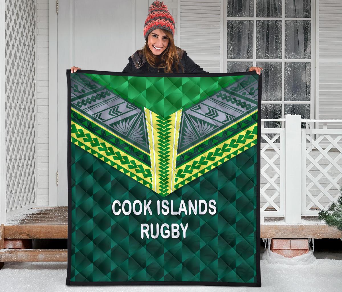 Cook Islands Ruby Premium Quilt Style - Polynesian Pride