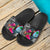 Guam Slide Sandals - Turtle Floral - Polynesian Pride