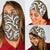 Polynesian Maori Ethnic Ornament Gold Bandana 3 - Pack - Polynesian Pride