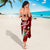 Fiji Polynesian Sarong - Coat Of Arm With Hibiscus - Polynesian Pride