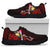 Nauru Polynesian Custom Personalised Sneakers - Coat Of Arm With Hibiscus - Polynesian Pride