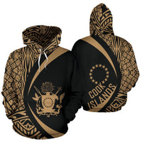 Cook Islands Polynesian Hoodie Circle Style 02 - Polynesian Pride