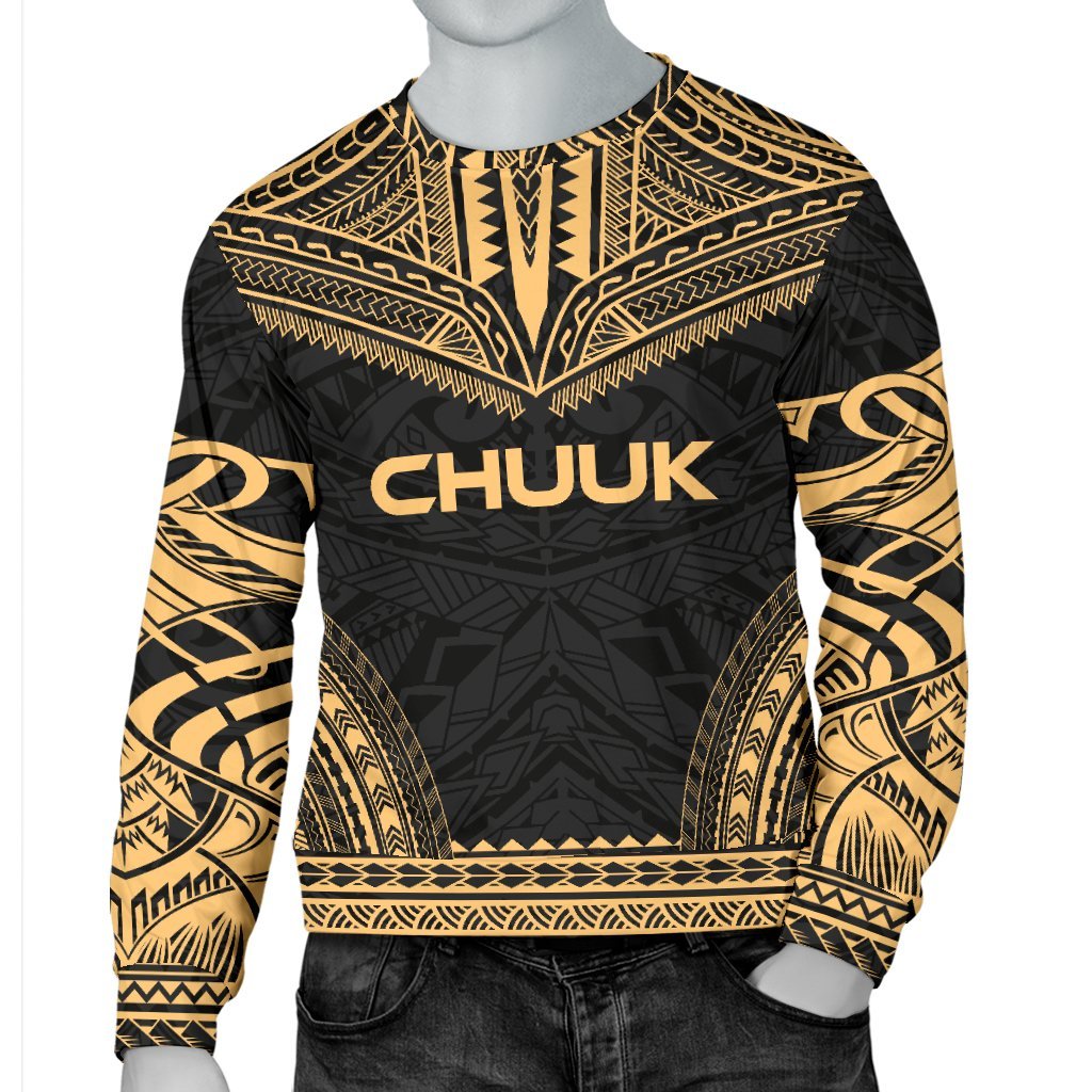Chuuk Sweater - Polynesian Chief Gold Version - Polynesian Pride