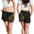 Polynesian Hawaii Women's Shorts - Polynesian Golden Humpback Whale - Polynesian Pride