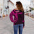 Hawaii Kanaka Polynesian Personalized Women's Off Shoulder Sweater - Pink - Polynesian Pride