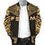 Federated States Of Micronesia Polynesian Chief Men's Bomber Jacket - Gold Version - Polynesian Pride