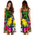 New Caledonia Midi Dress - Turtle Plumeria Banana Leaf - Polynesian Pride