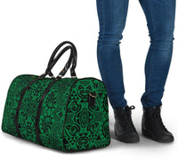 Polynesian Kakau Turtle Green Hawaii Travel Bag - Polynesian Pride