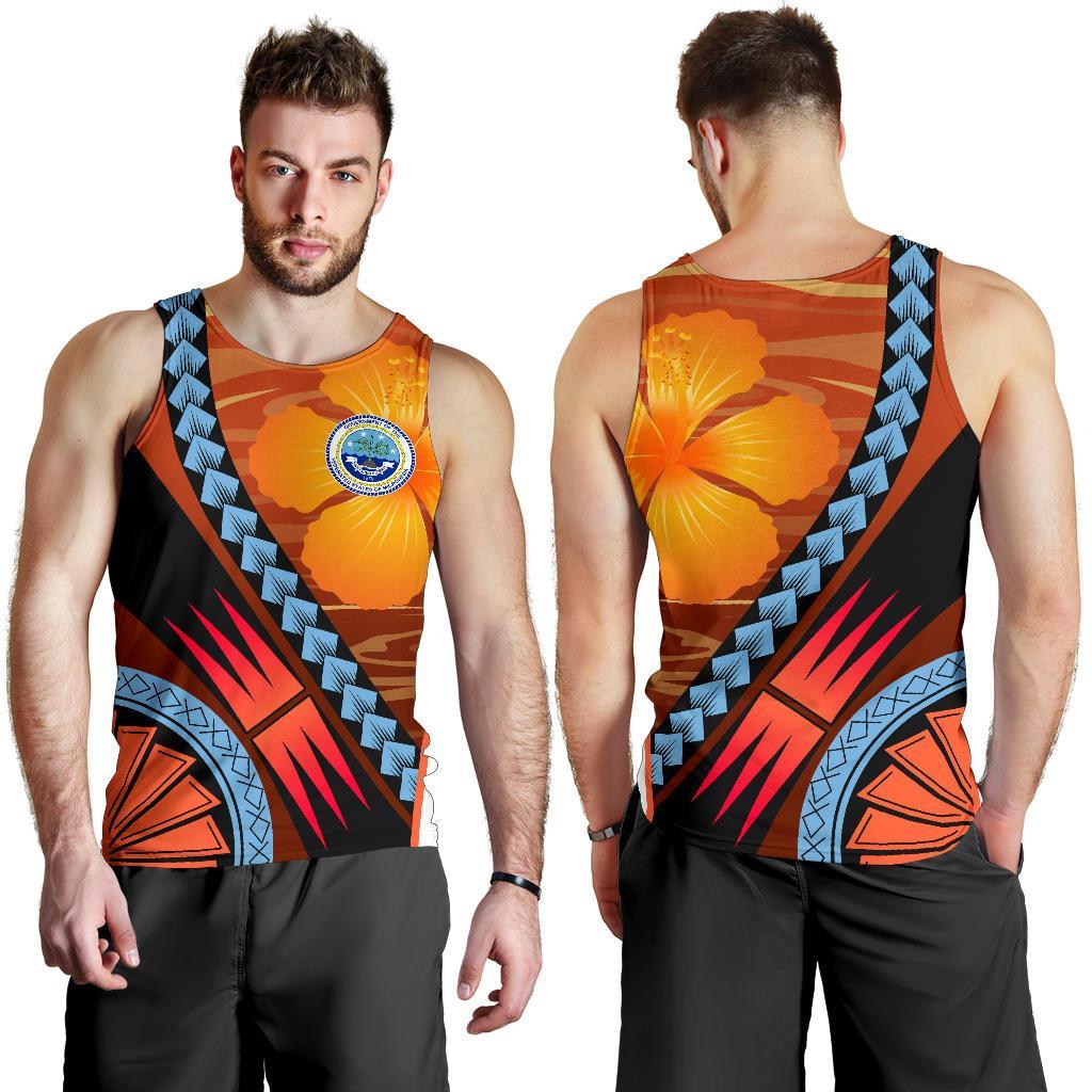 Federated States of Micronesia Polynesian Men Tank Top - Sport Style - Polynesian Pride