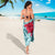 Hawaii Polynesian Turtle Hibiscus Blue Sarong - Bless Style - Polynesian Pride