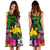 Papua New Guinea Midi Dress - Turtle Plumeria Banana Leaf - Polynesian Pride