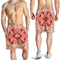 Polynesian Men's Short Red And Yellow - Polynesian Pride