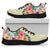 Hawaii Polynesian Flowers Swimming Turtles Sneakers - Polynesian Pride