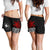 Polynesian Hawaii Shorts (Women) - Polynesian Turtle (Red) - Polynesian Pride