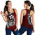 Kosrae Micronesia Women's Racerback Tank Red - Turtle With Hook Red - Polynesian Pride