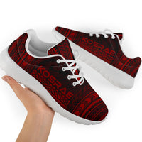 Kosrae Sporty Sneakers - Polynesian Chief Red Version - Polynesian Pride