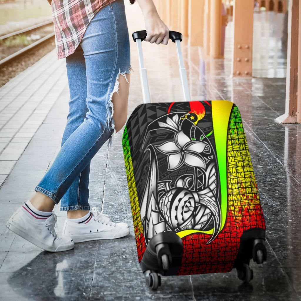 Yap Micronesian Luggage Covers Reggae - Turtle With Hook - Polynesian Pride