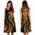 Tahiti Polynesian Midi Dress - Gold Plumeria - Polynesian Pride