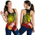 Custom Personalised Yap Women's Racerback Tank - Humpback Whale with Tropical Flowers (Yellow) - Polynesian Pride