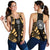 American Samoa Women Racerback Tank - Polynesian Tattoo Gold - Polynesian Pride