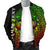 Hawaii Custom Personalised Men's Bomber Jacket - Hawaii Seal Rocket Style (Reggae) - Polynesian Pride