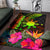 The Philippines Polynesian Area Rug - Hibiscus and Banana Leaves - Polynesian Pride