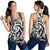 Polynesian Maori Ethnic Ornament Gray Women's Racerback Tank Top - Polynesian Pride