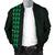 Hawaii Kakau Polynesian Anchor Map Men's Bomber Jacket - Green - Polynesian Pride