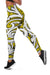 Polynesian Maori Ethnic Ornament Yellow Hawaii Women's Leggings AH - Polynesian Pride