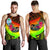 Guam Men's Tank Top - Polynesian Hook And Hibiscus (Reggae) - Polynesian Pride