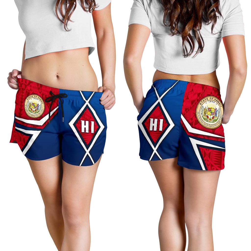 Polynesian Hawaii Women Shorts - Hawaii Seal - Polynesian Pride