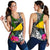 Tokelau Women Racerback Tank - Turtle Plumeria Banana Leaf - Polynesian Pride