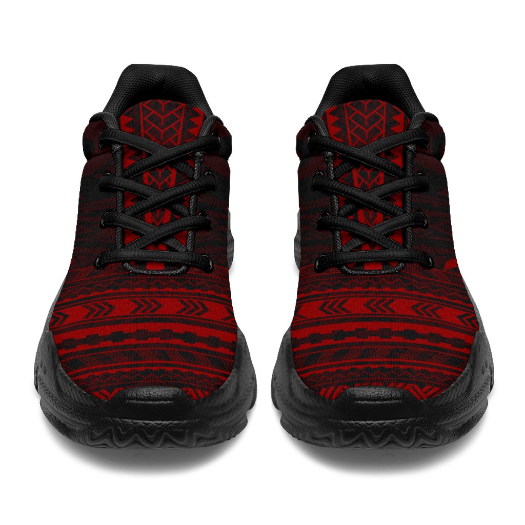 Yap Chunky Sneakers - Polynesian Chief Red Version - Polynesian Pride