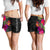 Polynesian Custom Personalised Women's Shorts - Hibiscus Pattern - Polynesian Pride