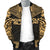 Norfolk Island Polynesian Chief Men's Bomber Jacket - Gold Version - Polynesian Pride