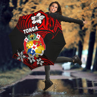 Mate Ma'a Tonga Rugby All Over Print Umbrellas Polynesian Unique Vibes - Red - Polynesian Pride