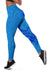 Blue Women Leggings Fiji Rugby Polynesian Waves Style - Polynesian Pride