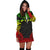 Fiji Women's Hoodie Dress - Polynesian Reggae Chief - Polynesian Pride